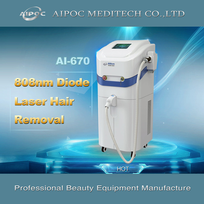 الجهاز الطبي 810nm الصمام الثنائي ليزر لإزالة الشعر