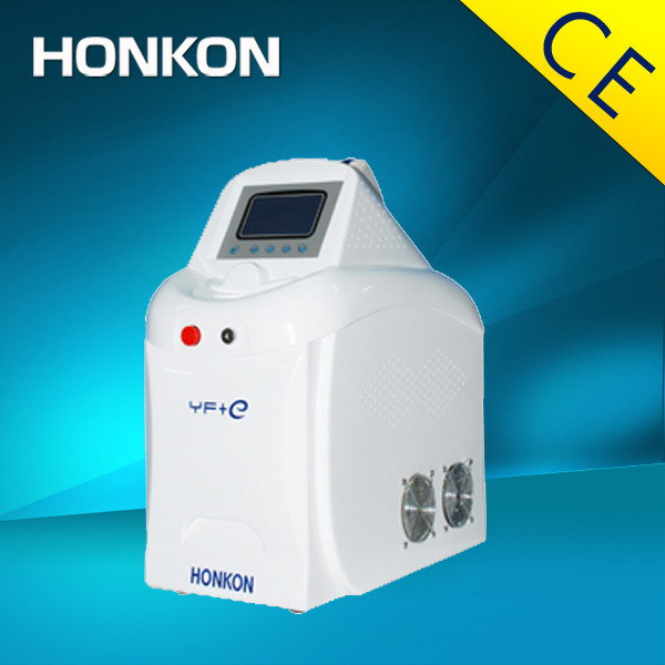 محمول-E ضوء آلة IPL + RF معدات التجميل للبشرة تجديد 530 - 1200nm