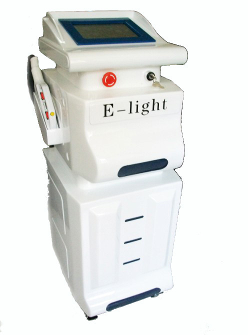 الآفات الوعائية E-الضوء IPL RF، الساق التخسيس، وجه أبيض تجديد الجلد آلة الجمال